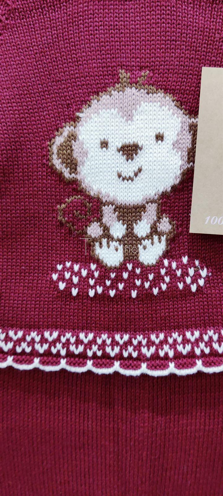 Conjunto jubón+ polaina y gorro colección Monino de Lolittos invierno 2023